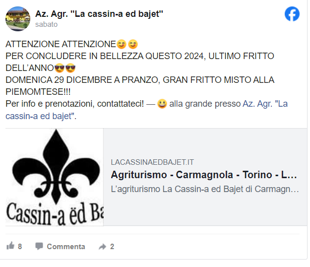 Agriturismo La cassin-a ed bajet foto 5